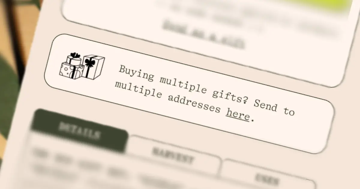 Corporate gifting storefront